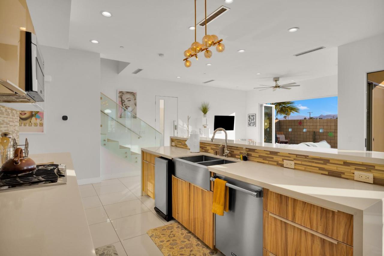 Breathtaking Luxury Villa Architectural Jewel Palm Springs Exteriér fotografie